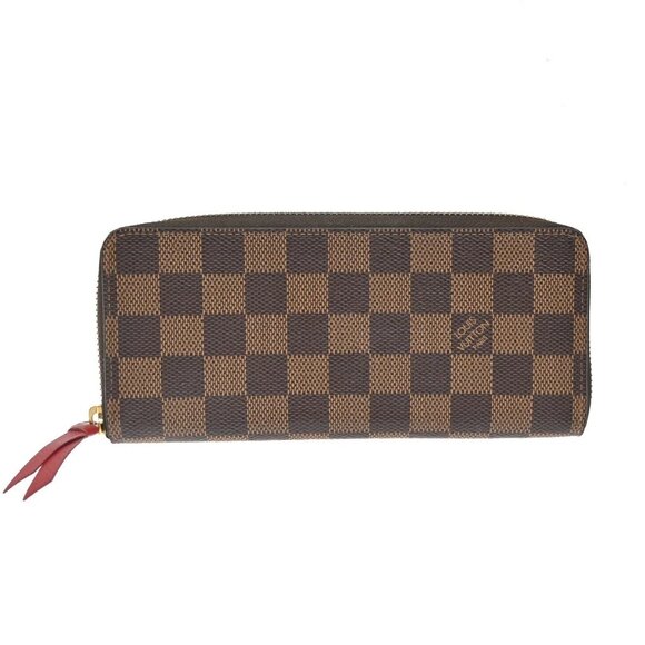 LOUIS VUITTON Portefeuille Clemence Long Wallet Damier 378-082725 - Picture 1 of 14